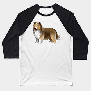 Dog - Shetland Sheepdog - Sable Baseball T-Shirt